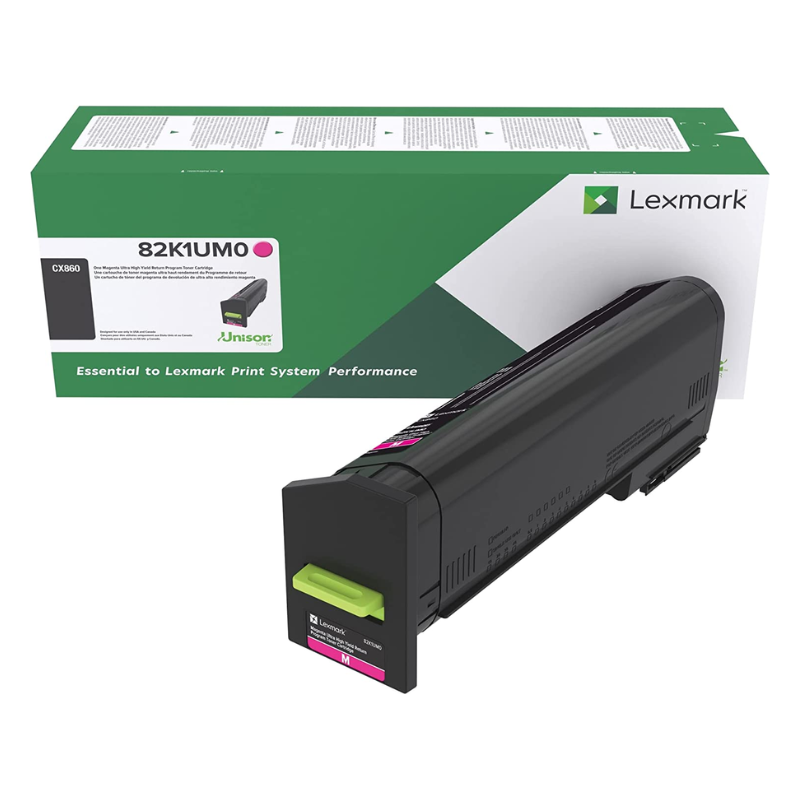 Toner Lexmark 72K4XM0 Magenta 22.000 Páginas