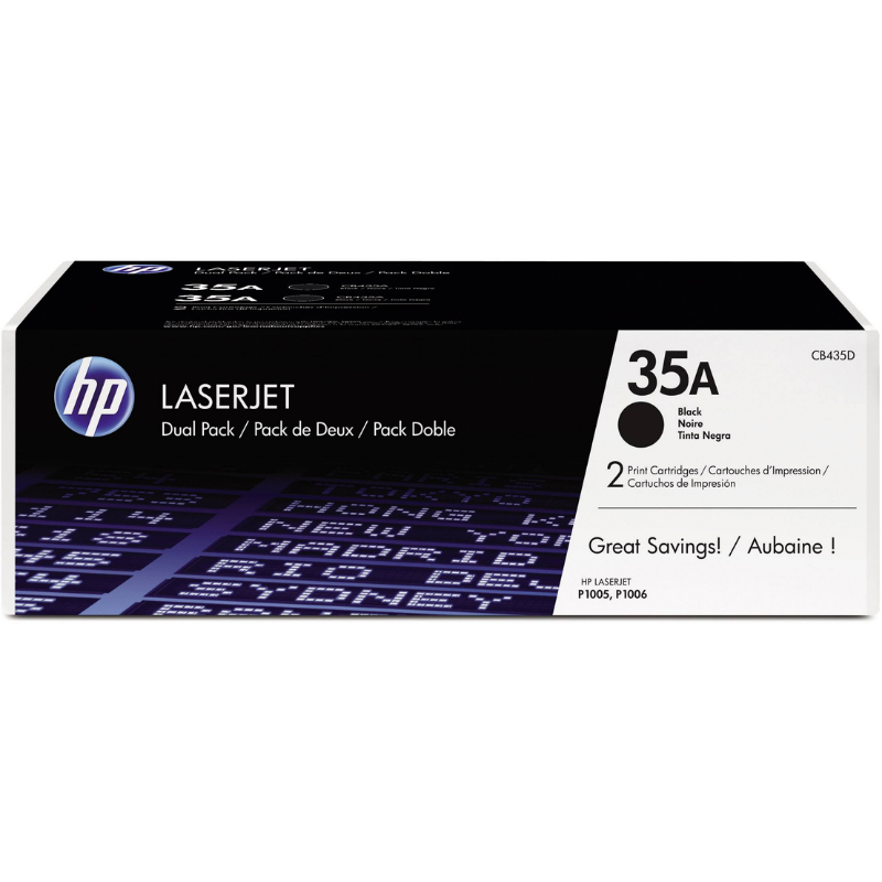 Toner HP 35AD Negro CB435AD original