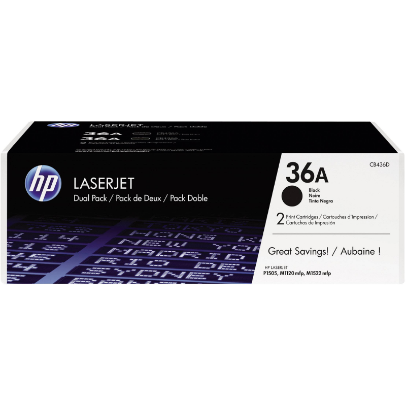 Toner HP 36AD Negro CB436AD original