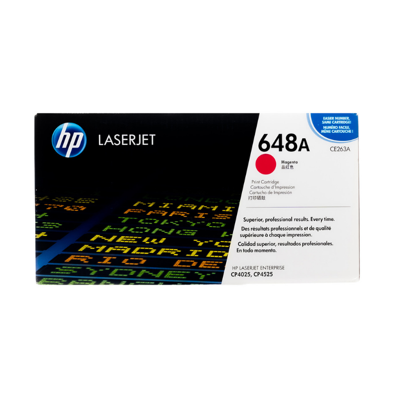 CE263A Toner HP 648A Magenta CE263A original - Imagen 1