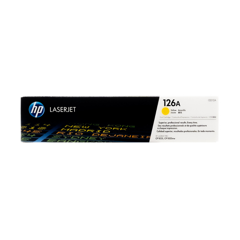 CE312A Toner HP 126A Amarillo CE312A original - Imagen 1
