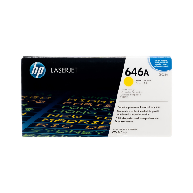 CF032A Toner HP 646A Amarillo CF032A original - Imagen 1