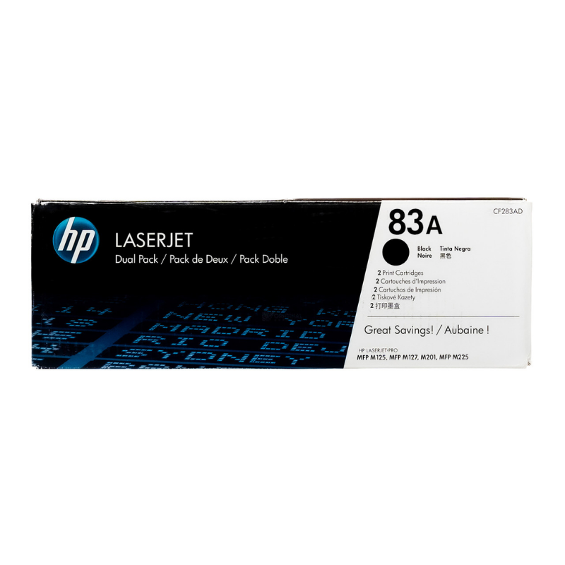 Toner HP 83AD Negro CF283AD Original