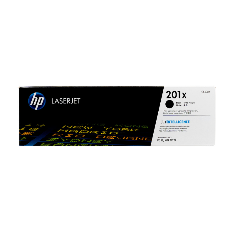 Toner HP 201X Negro CF400X original