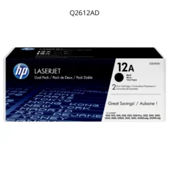 Toner HP 12AD Negro Q2612AD original