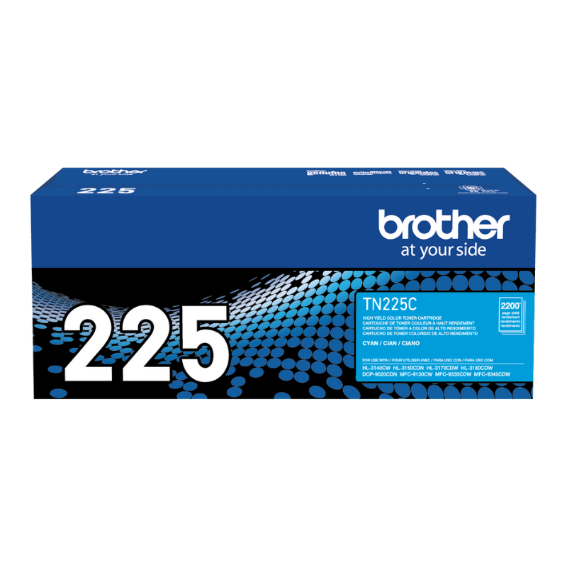 TN-225C Toner Brother TN-225C Cian 2,200 Páginas - Imagen 1