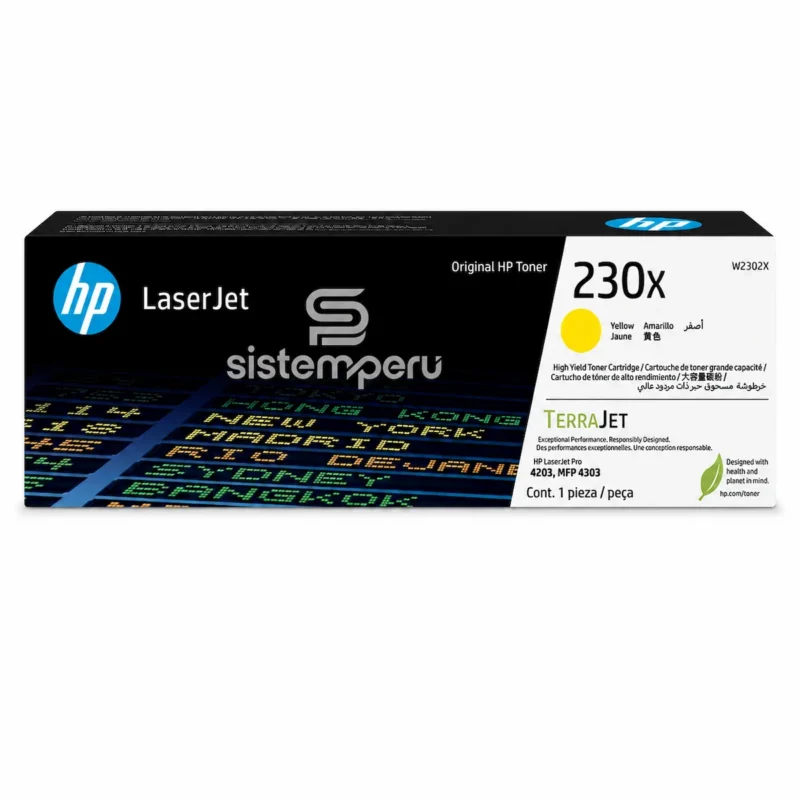 Toner HP 230X Yellow W2302X original