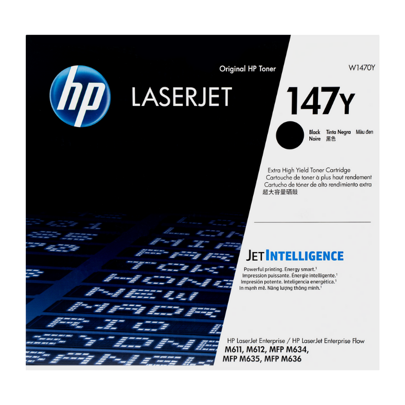 Toner HP 147y Negro W1470Y original