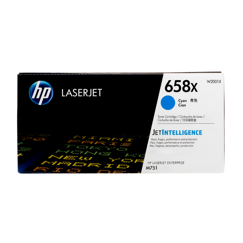 Toner HP 658X Cyan W2001X original