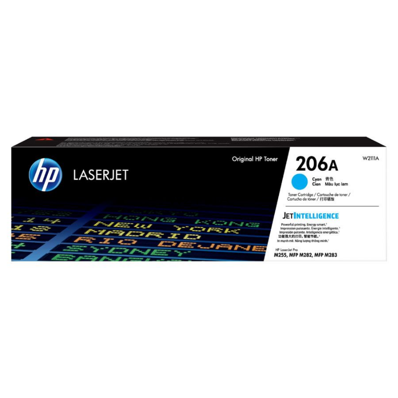W2111A Toner HP 206A Cyan W2111A original - Imagen 1