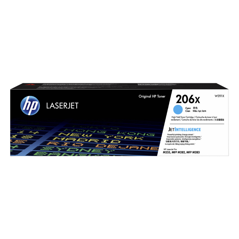 Toner HP 206X Cyan