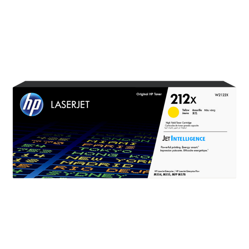Toner HP 212X Yellow W2122X original