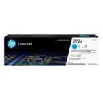 Toner HP 222x Cyan W2221X original