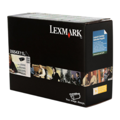 Toner Lexmark X654X11L Negro 36.000 Páginas