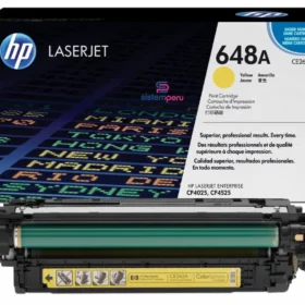 Toner HP 648A Amarillo CE262A Original