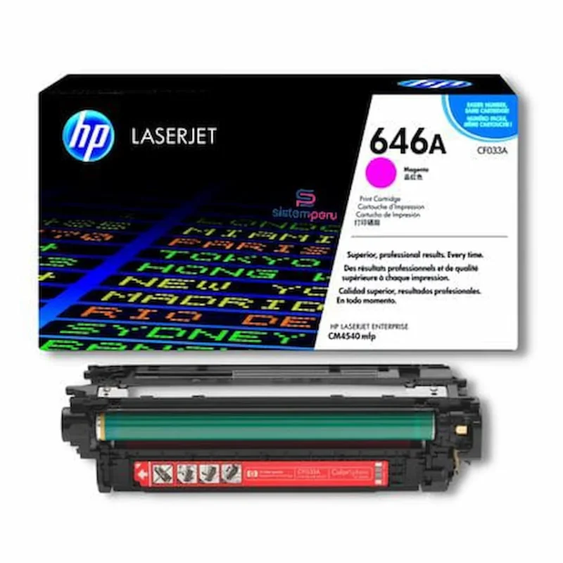 Toner HP 646A Magenta CF033A Original