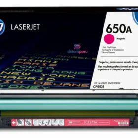 Toner HP 650A Magenta