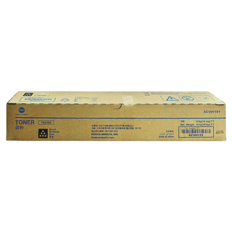 Toner Konica minolta TN-228K Negro 24,000 páginas