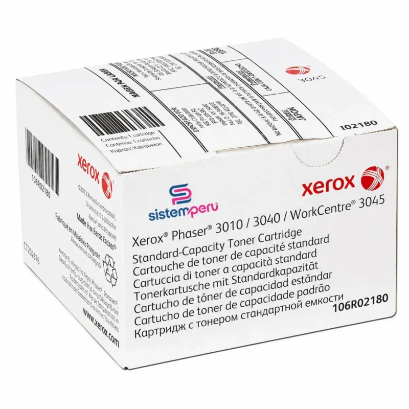 Toner Xerox 106R02180 Negro