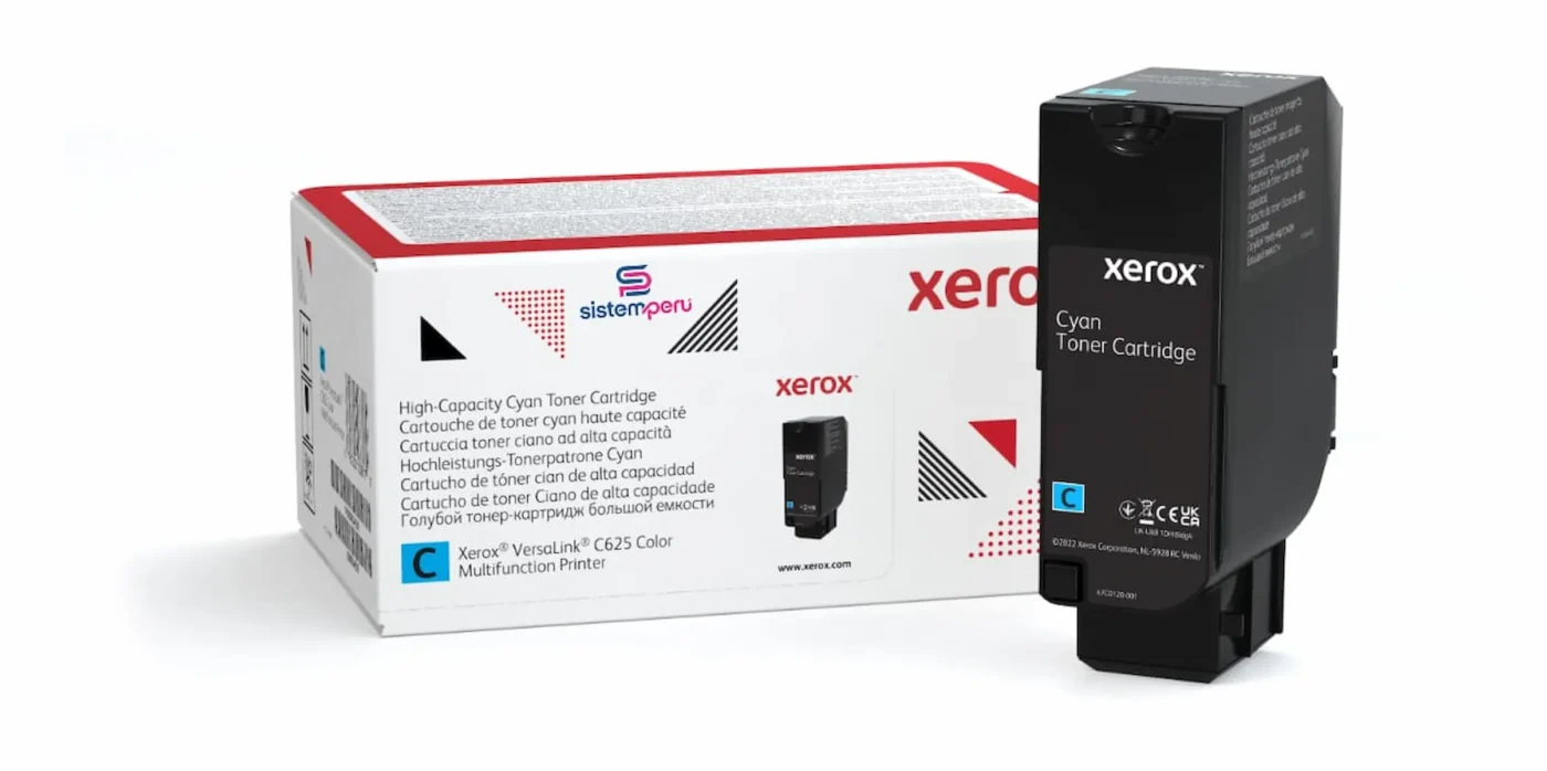 Toner Xerox 006R04637 Cyan