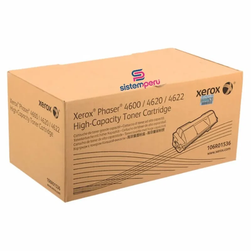 Toner Xerox 106R01536 Negro