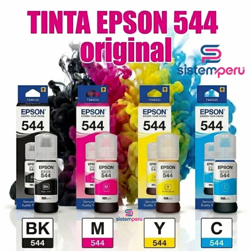 Kit de 4 Tintas Epson 554