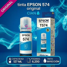 TINTA EPSON T574 CYAN