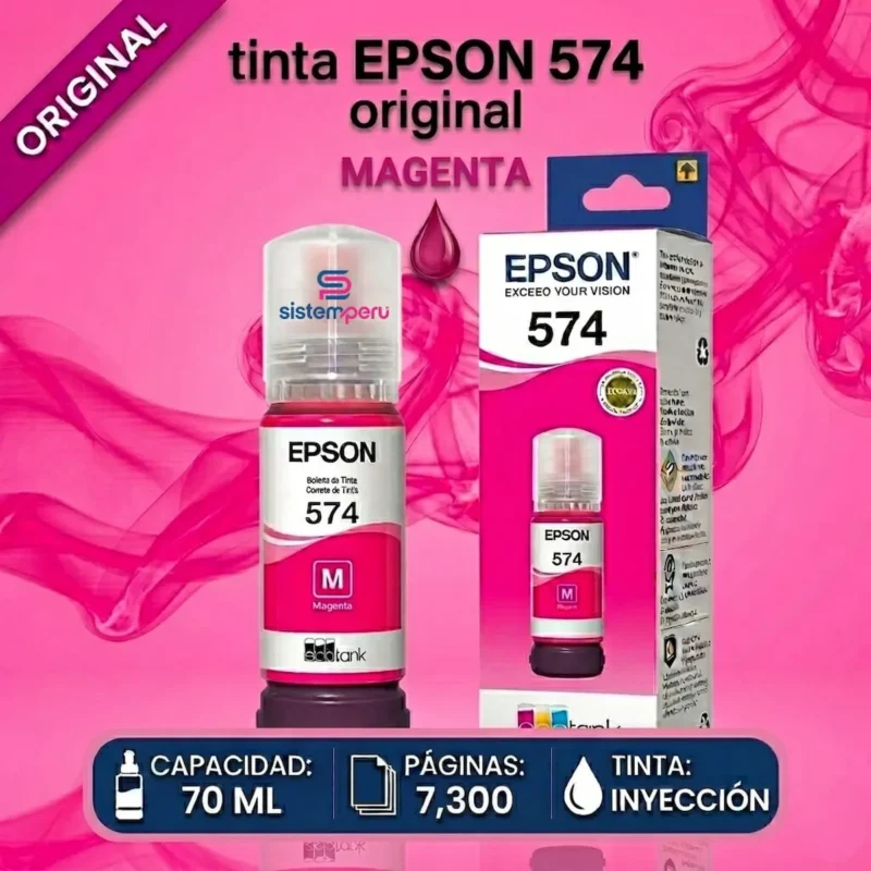 TINTA EPSON T574 MAGENTA