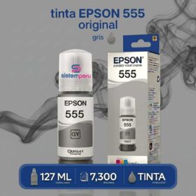 Tinta Epson Gris T555