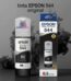 Tinta Epson T544 Negra Original T544120