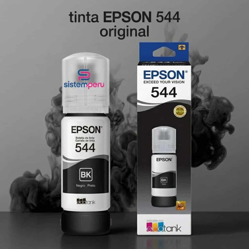 Tinta Epson T544 Negra Original T544120