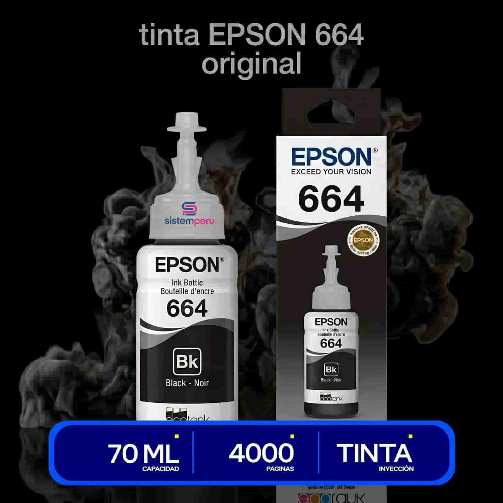 Tinta Epson T664 Tinta Epson T664