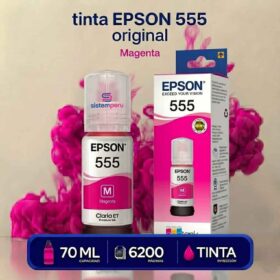Tinta Epson T555 Magenta
