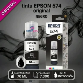 tinta EPSON Negra T574
