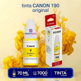 tinta canon GI-190Y yellow