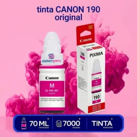 tinta canon gi 190 magenta