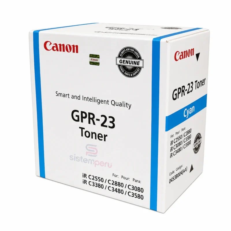 Toner Canon GPR-23 Cyan