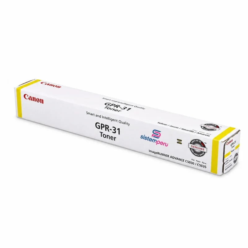 Tóner Canon GPR-31 Yellow Original