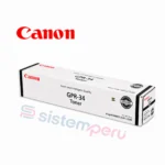 Tóner Canon GPR-34 Negro Original