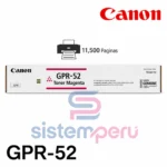 Toner Canon GPR-52 Magenta Original