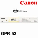 Toner Canon GPR-53 Yellow Original 19,000 páginas - Imagen 2