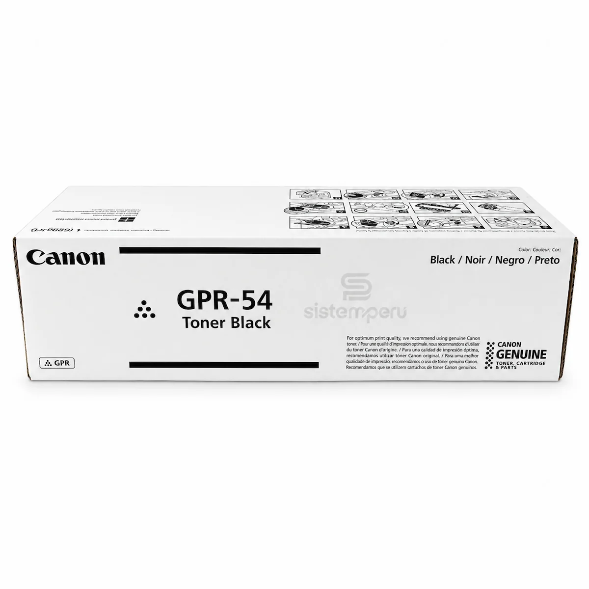 Toner Canon GPR-54 Negro Toner Canon GPR-54 Negro