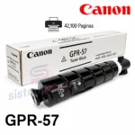 Toner Canon GPR-57 Negro Original