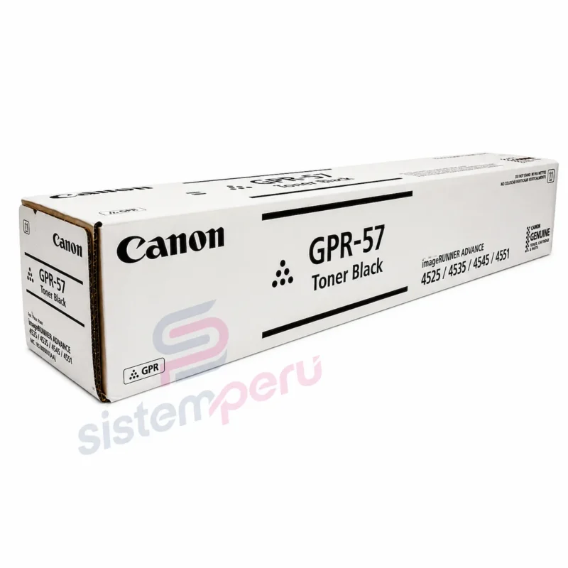 Toner Canon GPR-57 Negro Original