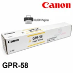 Toner Canon GPR-58 Amarillo