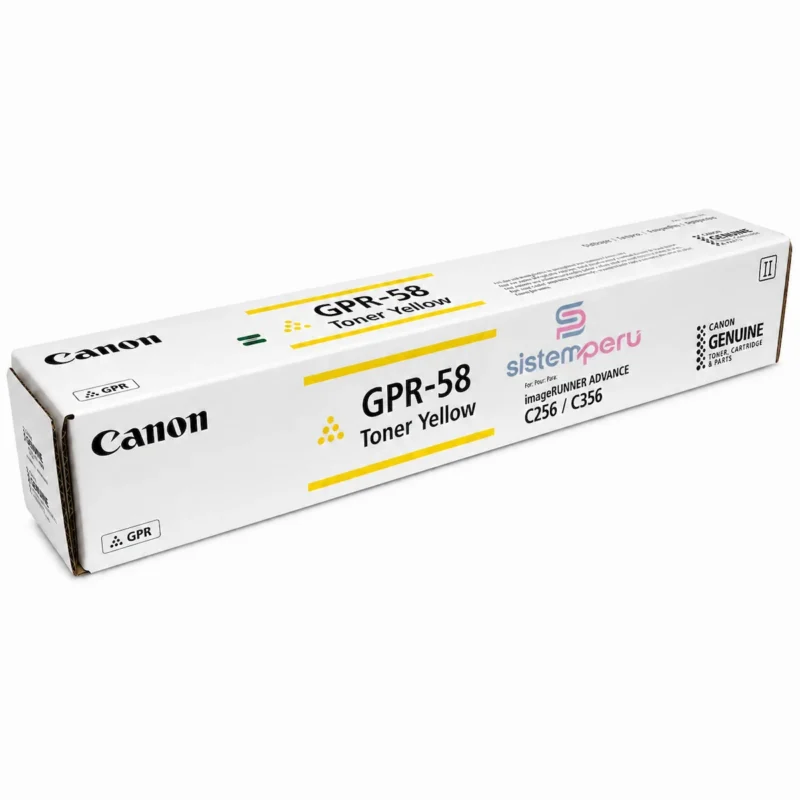 Toner Canon GPR-58 Amarillo