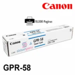 Toner Canon GPR-58 Cian