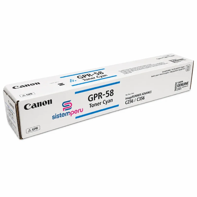 Toner Canon GPR-58 Cian