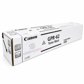 Toner Canon GPR-62 Negro