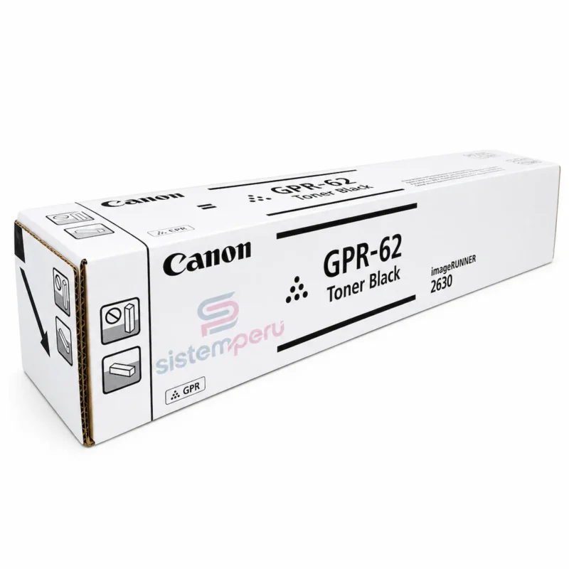 Toner Canon GPR-62 Negro